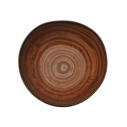 LARGE WOOD-FINISH BOWL - Image 2