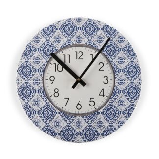 WOODEN CLOCK AVEIRO 29CM