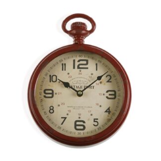WALL CLOCK VINTAGE PORT 22CM