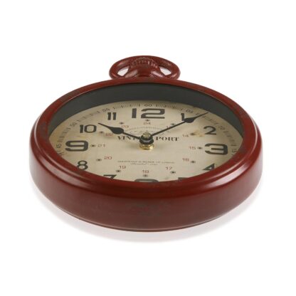 WALL CLOCK VINTAGE PORT 22CM - Image 2