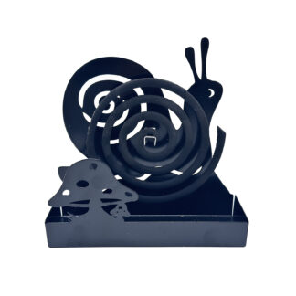 BLACK SNAIL MOSQUITO COIL HOLDER