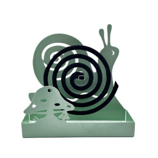 GREEN SNAIL MOSQUITO COIL HOLDER