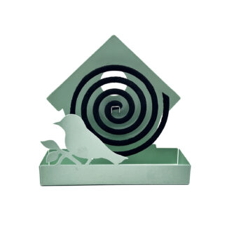 GREEN AVIARY MOSQUITO COIL HOLDER