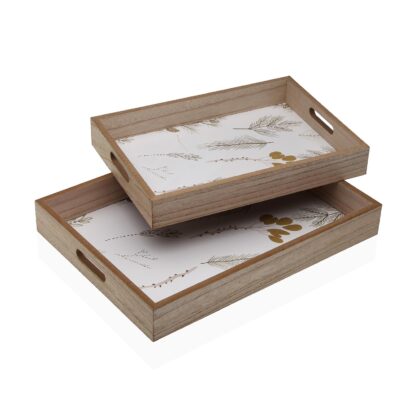 NATURA 2-PIECE TRAY SET