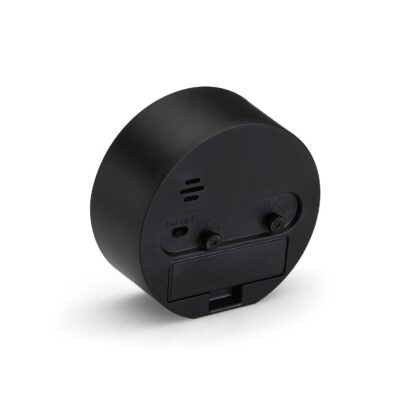 BLACK ALARM CLOCK 8.5 CM - Image 2