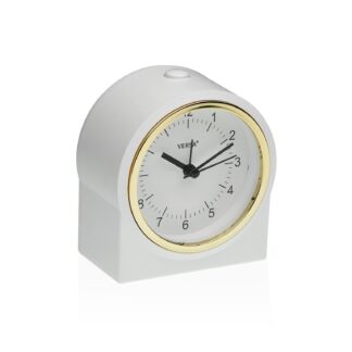 WHITE ALARM CLOCK