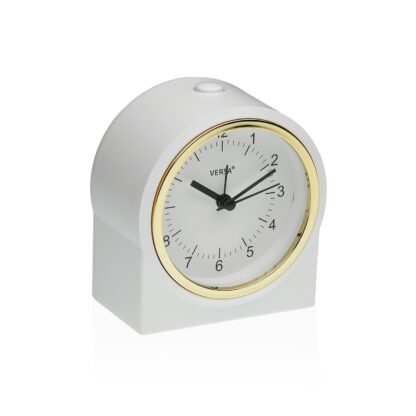 WHITE ALARM CLOCK