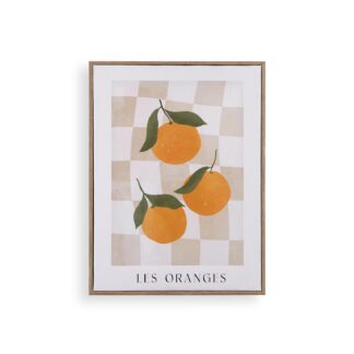 FRAMED CANVAS PRINT 30X40 ORANGES