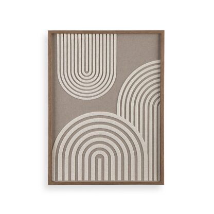 FRAMED CANVAS 45X60 FLAREY
