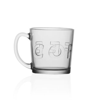 COFFEE GLASS MUG 270ML