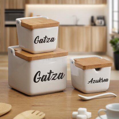 WHITE GATZA SALT BOWL - Image 2