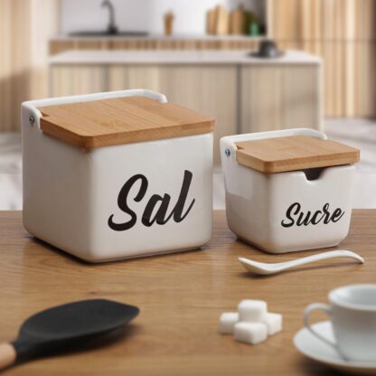 WHITE SAL SALT BOWL - Image 2