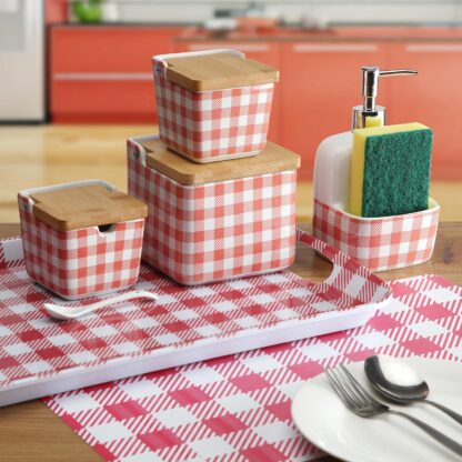 VICHY RED PLACEMAT - Image 2