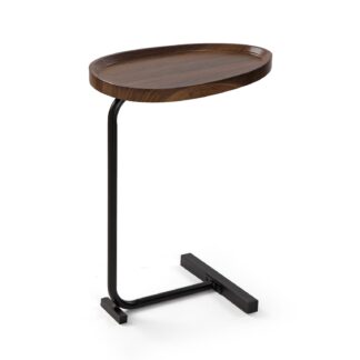 BROWN SIDE TABLE NELA