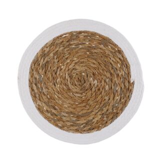 WHITE PLACEMAT 35CM