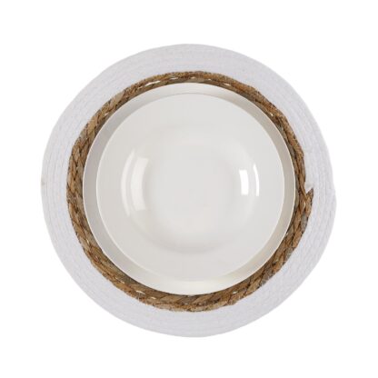 WHITE PLACEMAT 35CM - Image 2