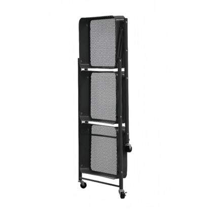 BLACK METAL FOLDING TROLLEY - Image 3
