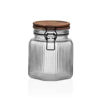 ACACIA LID JAR 1000ML
