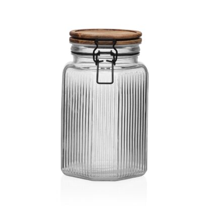 ACACIA LID JAR 1500ML