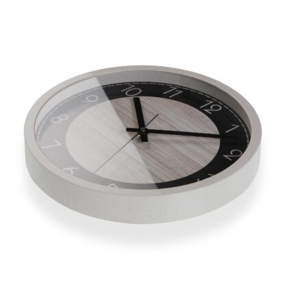 BLACK WOOD ECO CLOCK 30CM - Image 2