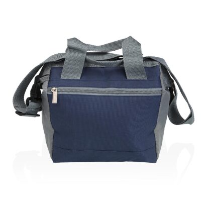 GREY AND BLUE 7L INSULATED LUNCH BOX - Image 2