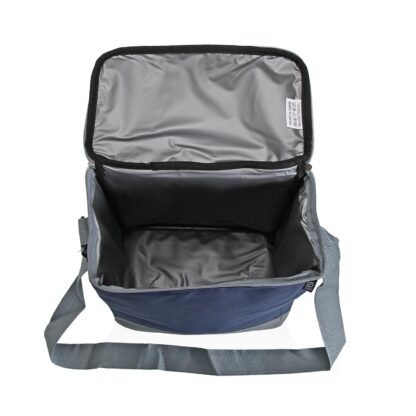 GREY AND BLUE 14L INSULATED LUNCH BOX - Image 3