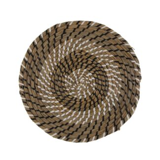 BLACK AND WHITE PLACEMAT 38 CM