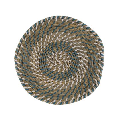 BLUE AND WHITE PLACEMAT 38 CM