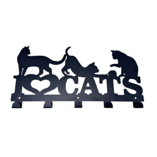 PERCHERO CATS NEGRO