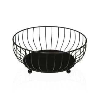 BLACK FRUIT PLATTER 27.5CM