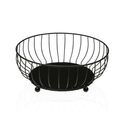 BLACK FRUIT PLATTER 27.5CM