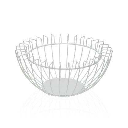 WHITE FRUIT PLATTER 26CM