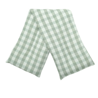 GREEN VICHY THERMAL PILLOW 45X12