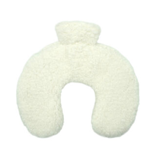 WHITE LAMB HOT WATER BOTTLE 0.97L