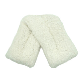 WHITE LAMB THERMAL PILLOW