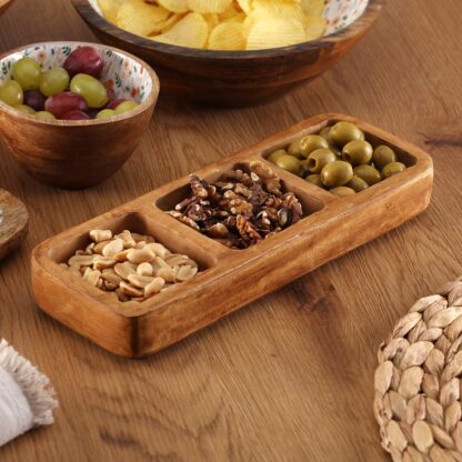 VERDI THREE-SECTION PLATTER - Image 2