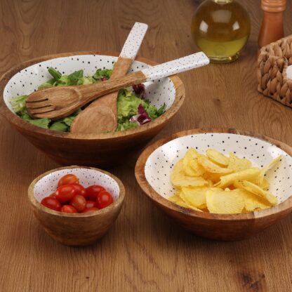 SPECKLE SALAD BOWL - Image 4