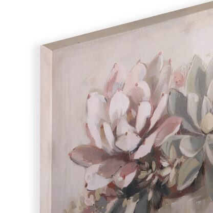 ASSORTED FLOWERS CANVAS PICTURE 40 X 40 - Image 3