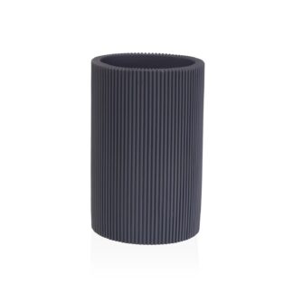 GREY TOOTHBRUSH HOLDER