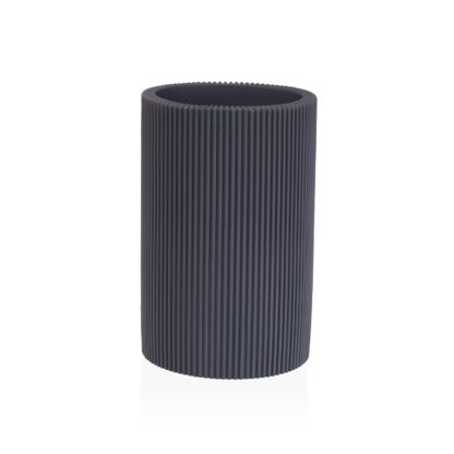 GREY TOOTHBRUSH HOLDER