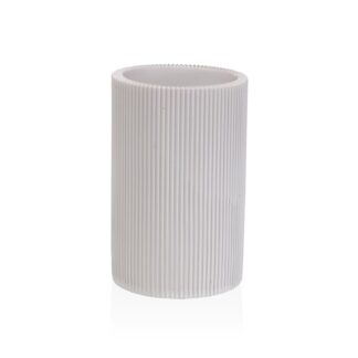 WHITE TOOTHBRUSH HOLDER