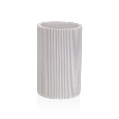 WHITE TOOTHBRUSH HOLDER