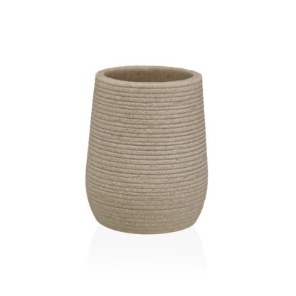 BEIGE TOOTHBRUSH HOLDER