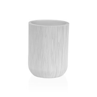 WHITE TOOTHBRUSH HOLDER