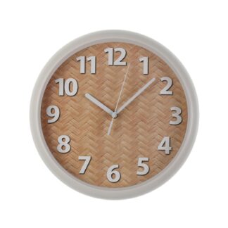 NATURAL WALL CLOCK 30CM