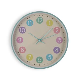 MULTICOLOUR WALL CLOCK 30CM
