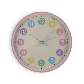 MULTICOLOUR WALL CLOCK 30CM