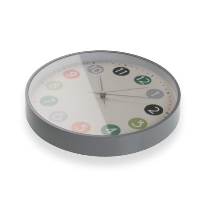 MULTICOLOUR WALL CLOCK 30CM - Image 2