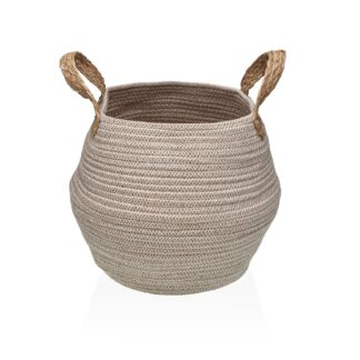 BEIGE ROUNDED BASKET
