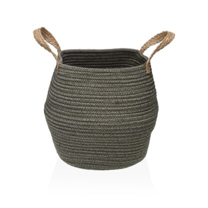 LIGHT GREY ROUNDED BASKET